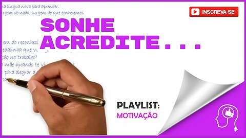 SONHE ACREDITE! | #pensepositivo #sonhe #frasesmotivacionais