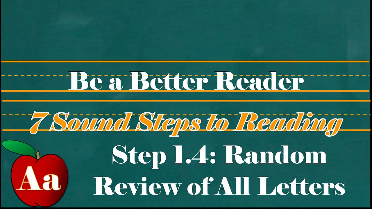 Step 1.4.3: Review All the Letters in Random Order