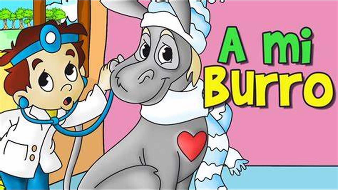 A mi burro le duele la cabeza | La Vaca Lola | Canciones infantiles| Niños aprendiendo | niño poema