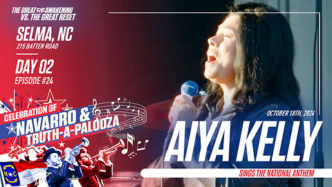 Aiya Kelly | Aiya Kelly Joins Clay Clark’s Selma, NC ReAwaken America Tour + Learn More At: www.TimeToFreeAmerica.com