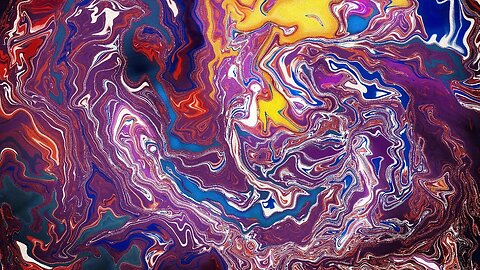 Digital Acrylic Pour