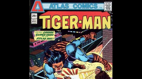 1975 Tiger-Man Atlas Comics Group