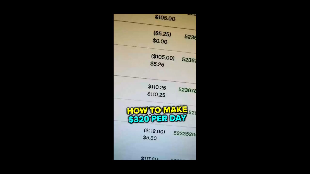 How To Make $320 Per Day | Work At Home