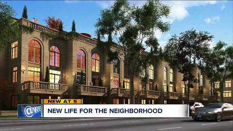 Noise from a major construction project is the sound of progress for the Shoppes on Clifton.