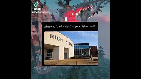 What was the incident at your high school?