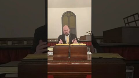 Lord's Day Morning Worship Service from Bethany ARP Church, November 27, 2022