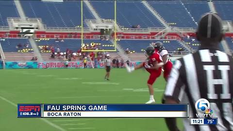 FAU holds 2018 Spring Game
