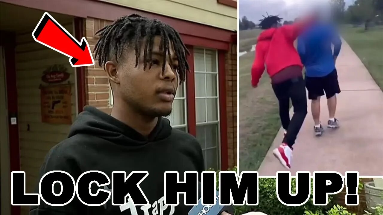 Black teen Alford Lewis BUSTED SUCKER PUNCHING people on video for Social Media clicks! LOCK HIM UP!