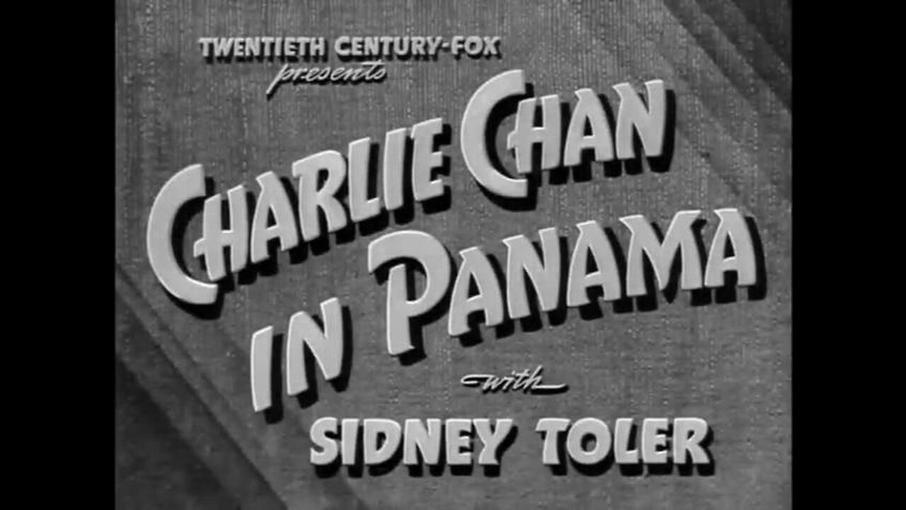 Charlie Chan in Panama (1940) B&W Spy Mystery starring Sidney Toler