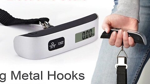 Electronic Digital Portable Luggage Hanging Scale