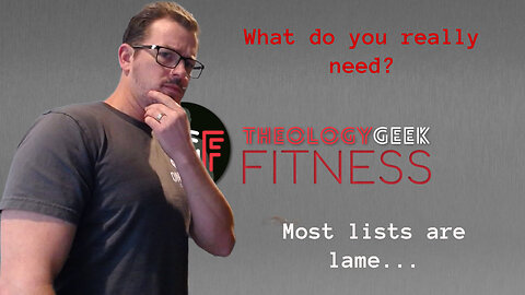 ACTUAL Home Gym Essentials Why Most Lists are WRONG and DUMB