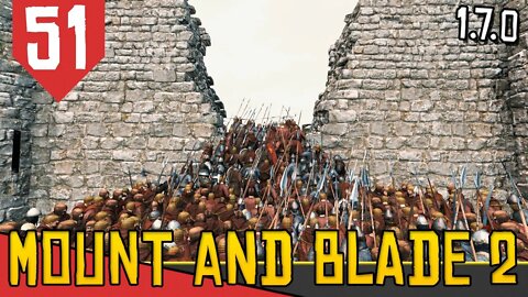 Quebraram a MURALHA e Paz Inútil - Mount & Blade 2 Bannerlord #51 [Gameplay Português PT-BR]