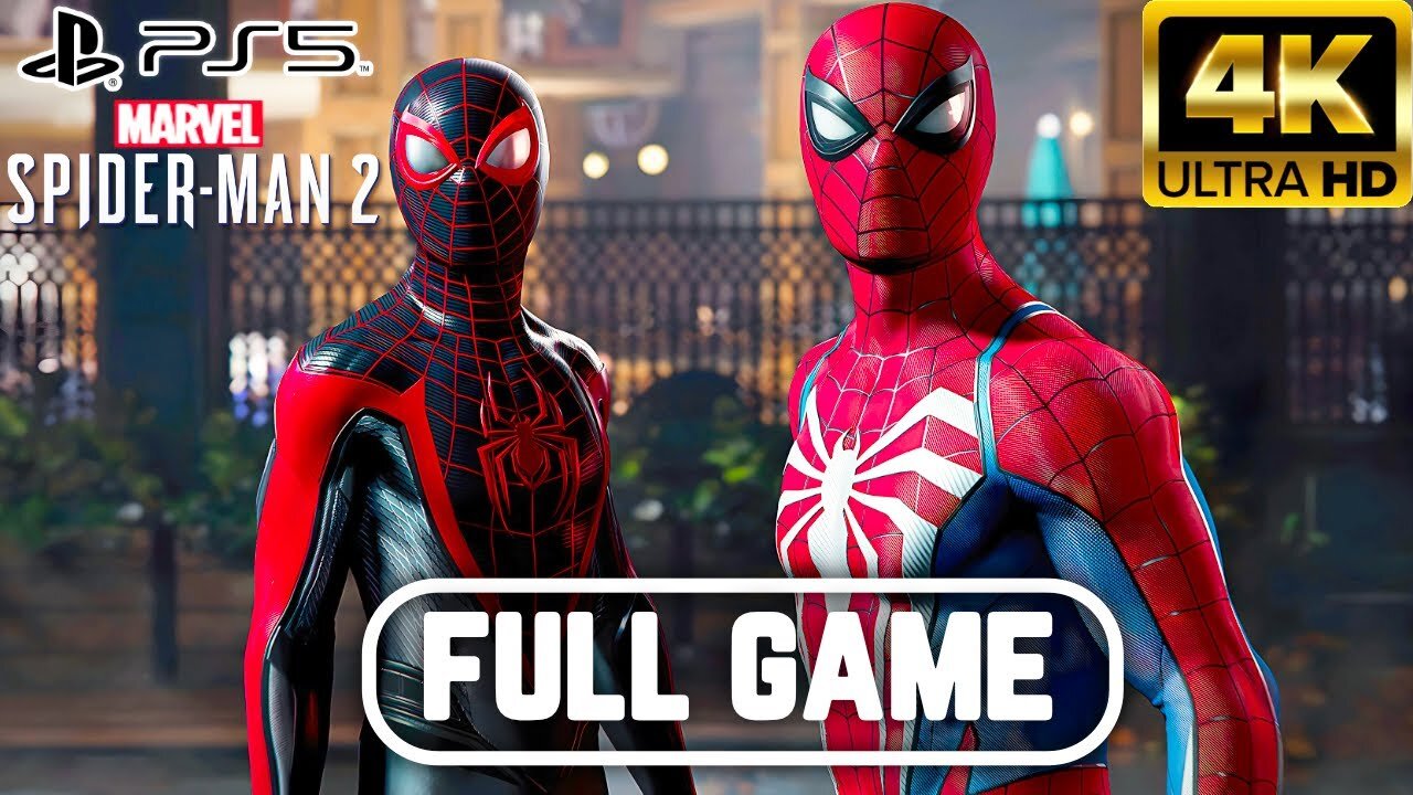 SPIDER-MAN 2 PS5 Gameplay Walkthrough FULL GAME [4K 60FPS] - No Commentary