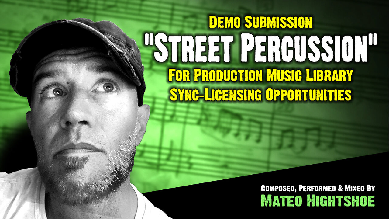 Music Sync License Submission #4 || Simple Percussion Instrumental 01
