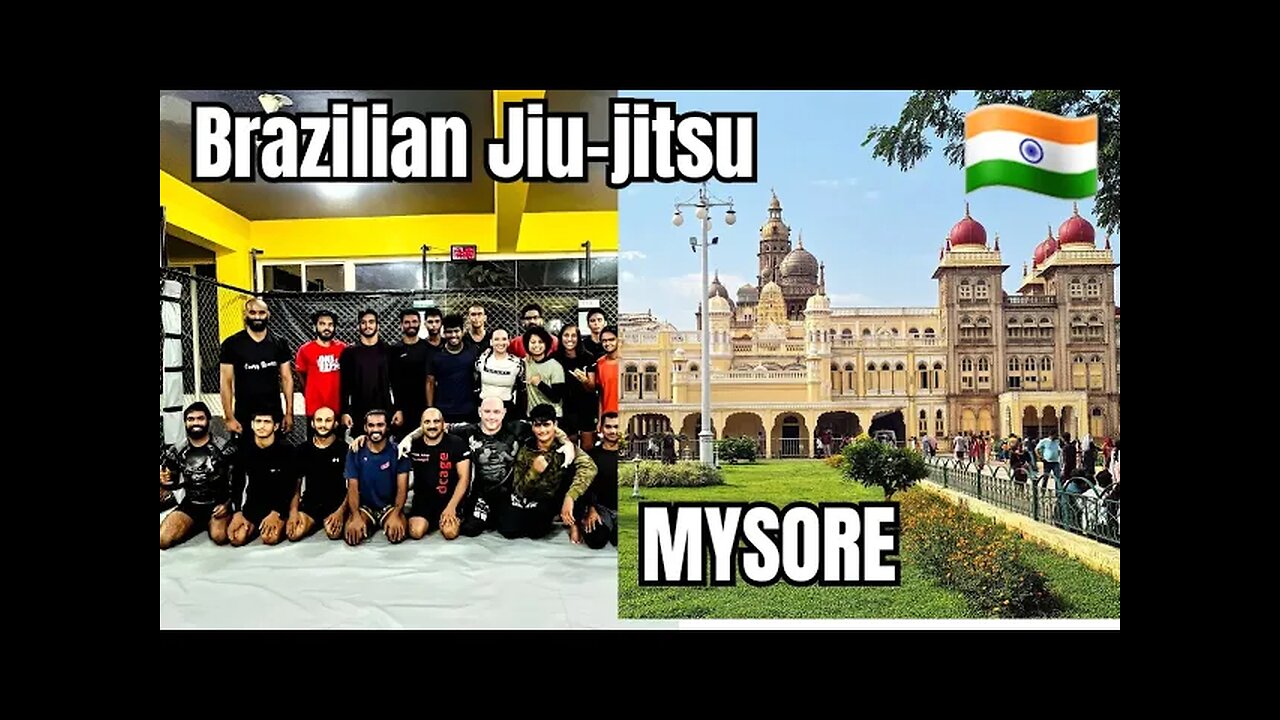 Teaching Brazilian Jiu-Jitsu In Mysore India 🇮🇳
