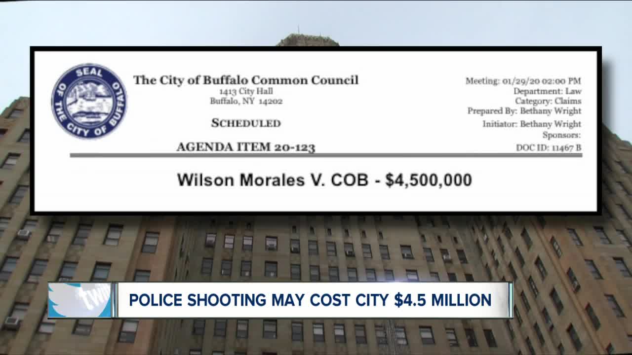 Buffalo may pay $4.5 million settlement to man shot by police