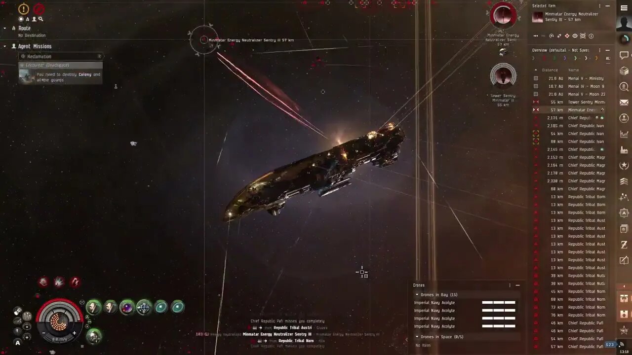 EVE Online Reclaimation - Level 5 Security Mission