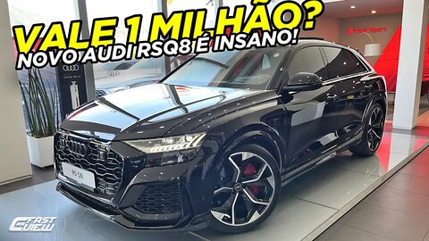 NOVO AUDI RSQ8 4.0 V8 TFSI 2022 É O SUV MAIS RÁPIDO DO MUNDO? INCRÍVEIS 600 CV E 81 KGFM DE TORQUE!