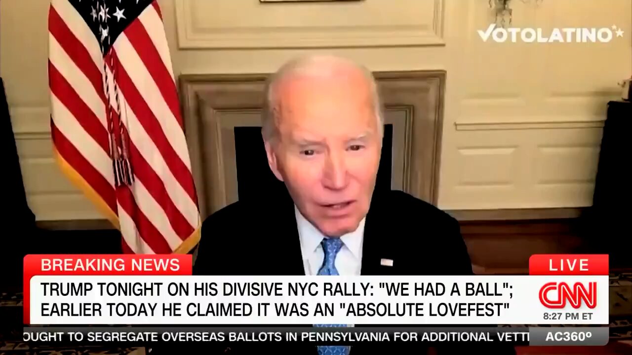 Biden calls Trump Supporters “Garbage”