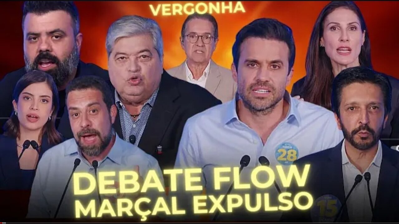 MARÇAL É EXPULSO DO DEBATE NO FLOW (ANÁLISE)