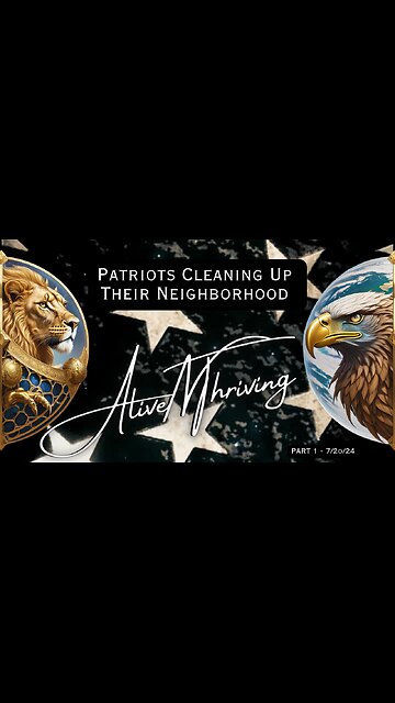 Patriots Cleaning Up Their Neighborhood In FL PT. 1