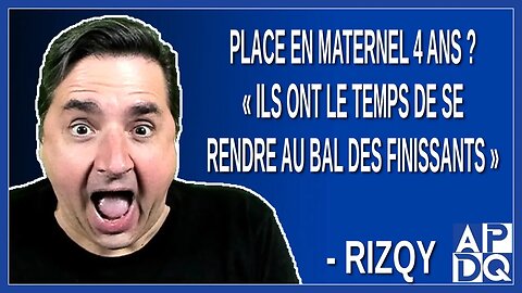 Les enfants ont le temps de se rendre au bal des finissants avant d’avoir une place en maternelle.