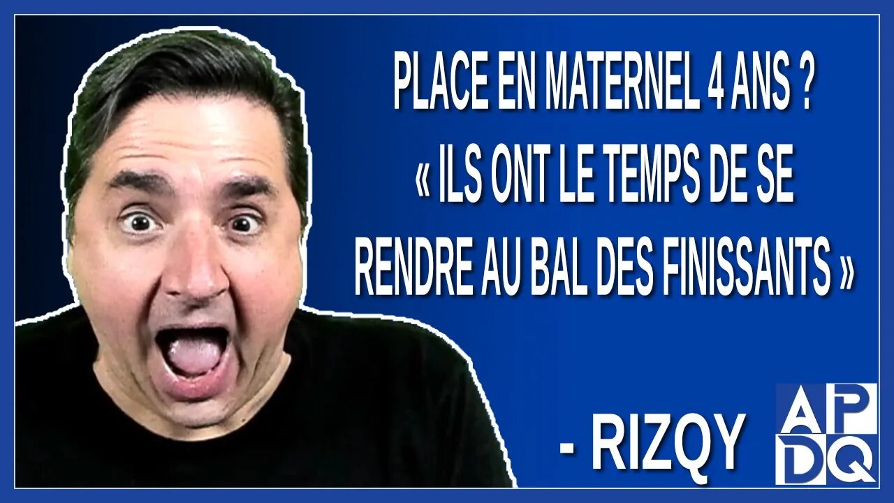Les enfants ont le temps de se rendre au bal des finissants avant d’avoir une place en maternelle.