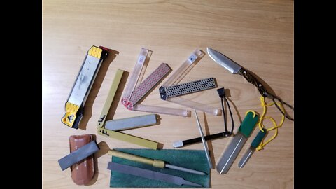 Sharpening Prepping a knife for field testing. Part one. A Shout out to Youtuber Macca