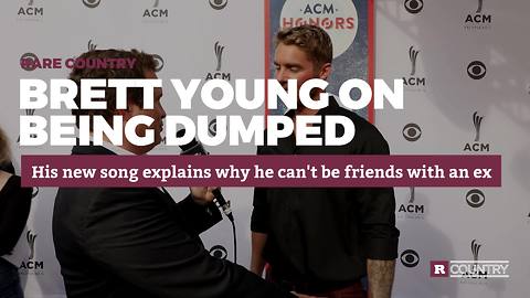 Brett Young on being dumped | Rare Country