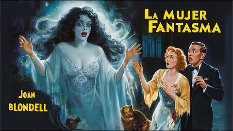 LA MUJER FANTASMA (1941) Joan Blondell, Roland Young & Carole Landis |Fantasía | Coloreado