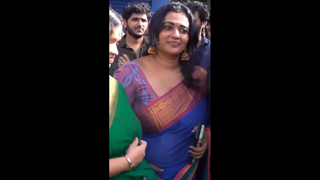 Lady in beautiful saree