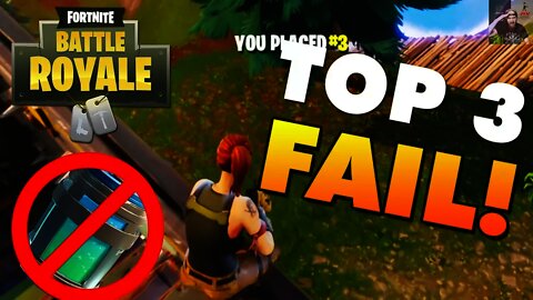 Fortnite | Top 3 FAIL & No Chug Jug For Me =(