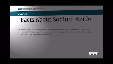 EMERGENCY! Sodium Azide (Toxic Death) in new covid test kits