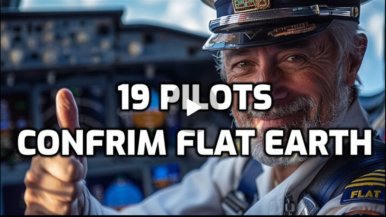 19 Piliots Confirm Flat Earth