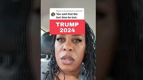 Black Woman Opened Her Eyes, Change Her Mind On Trump Vs. Biden #trump #biden