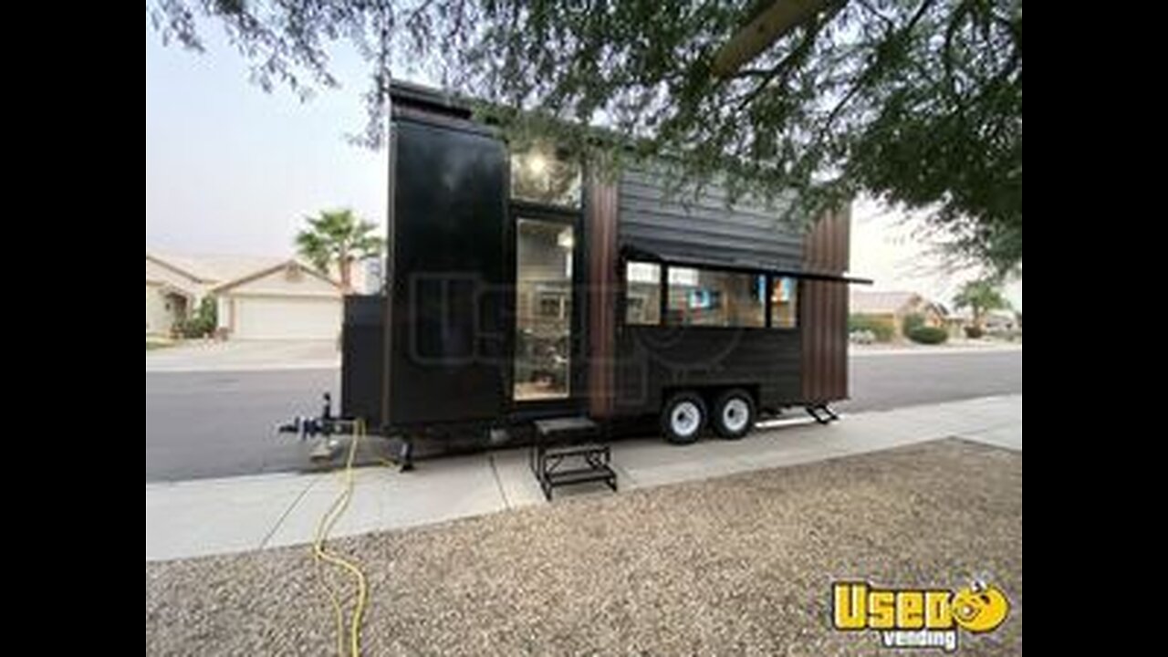 Turn Key - 2021 Mobile Barbershop with 2 Stations and Bathroom for Sale in Arizona