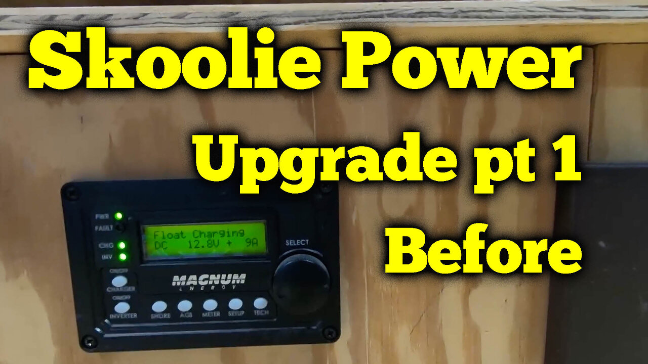 Skoolie Bus Electrical system Upgrade - the Before