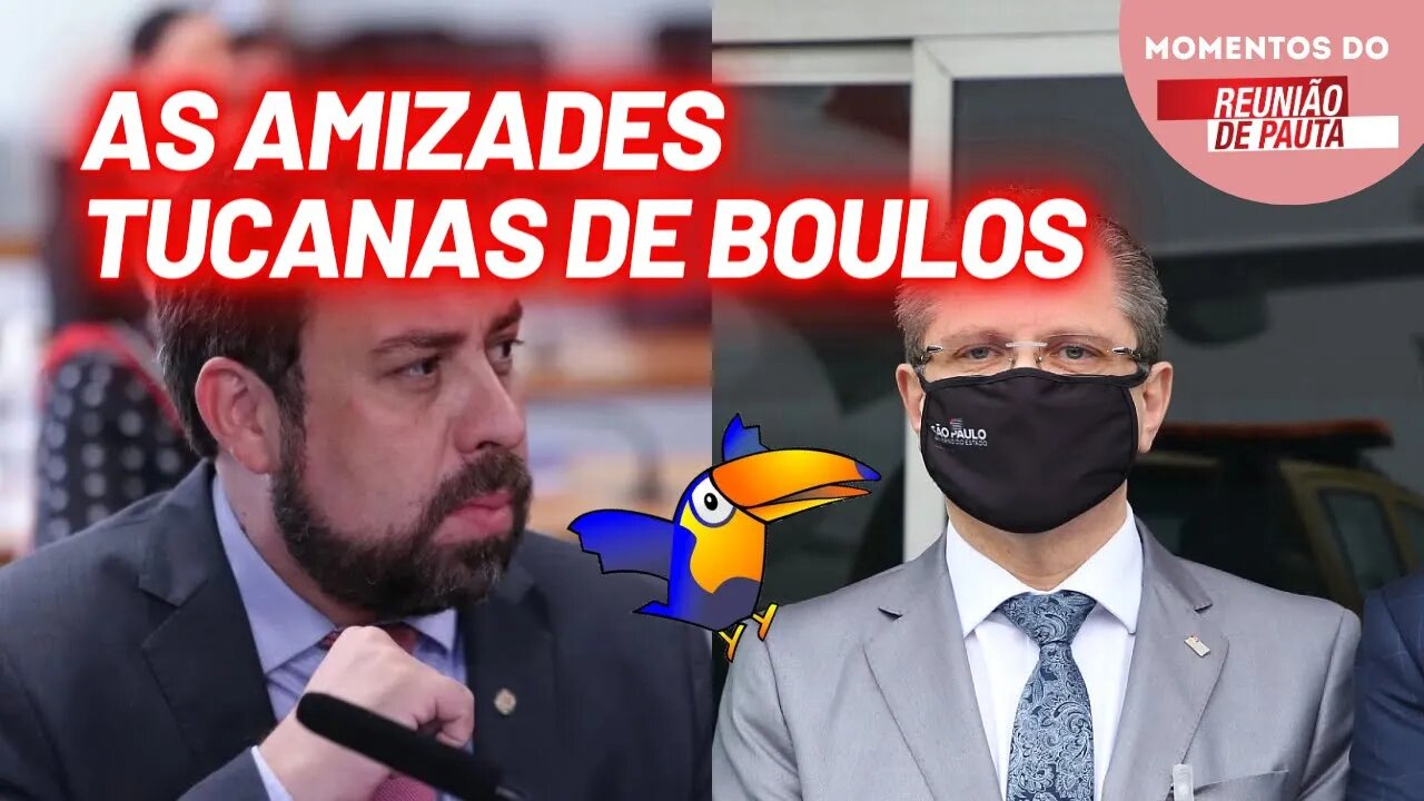Boulos encontra-se com amigo tucano | Momentos do Reunião de Pauta