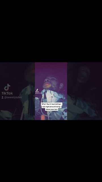 when she got you driving in your feelings #tiktok #tiktokvideo