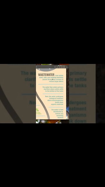 Are you drinking recycled dookie water?