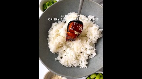 Air Fryer Crispy Salmon Bites 😋