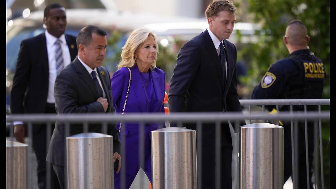 Jill Biden's Flights Back and Forth to France to Attend Hunter's Trial Raise a Lot of Questions