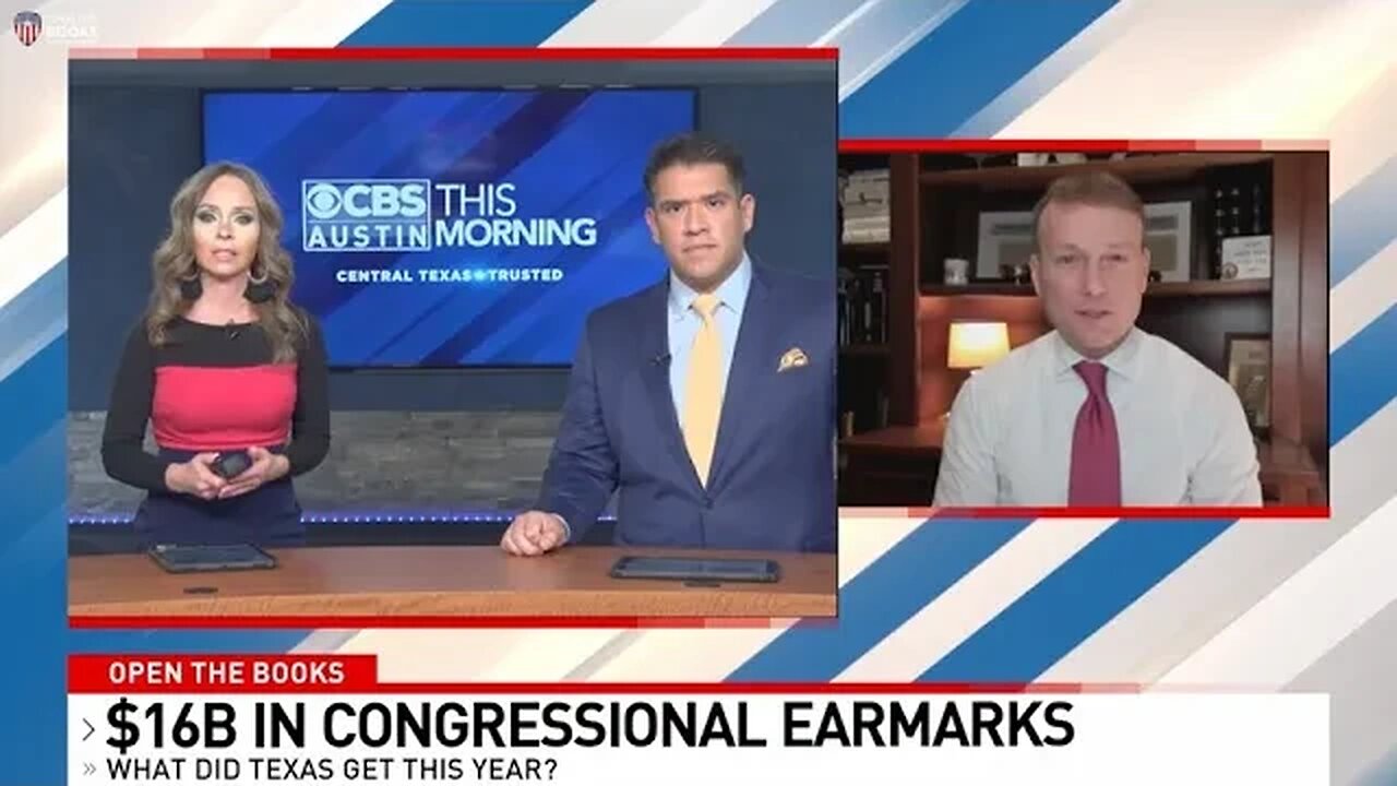 CBS Austin: Texas Congressmen Go Hog Wild For Earmarks