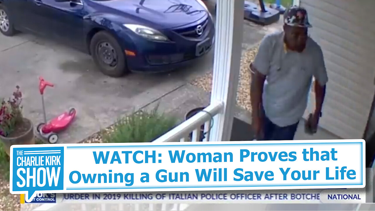 WATCH: Woman Proves that Owning a Gun Will Save Your Life