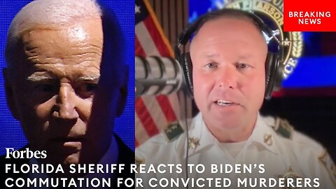 BREAKING: FL Sheriff Hammers Biden For 'Insane' Commutation Of Death Row Inmates Who Murdered Family