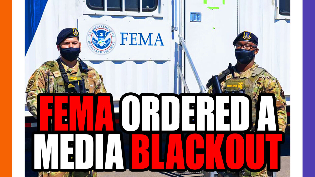 FEMA Ordered A Media Blackout of Maui