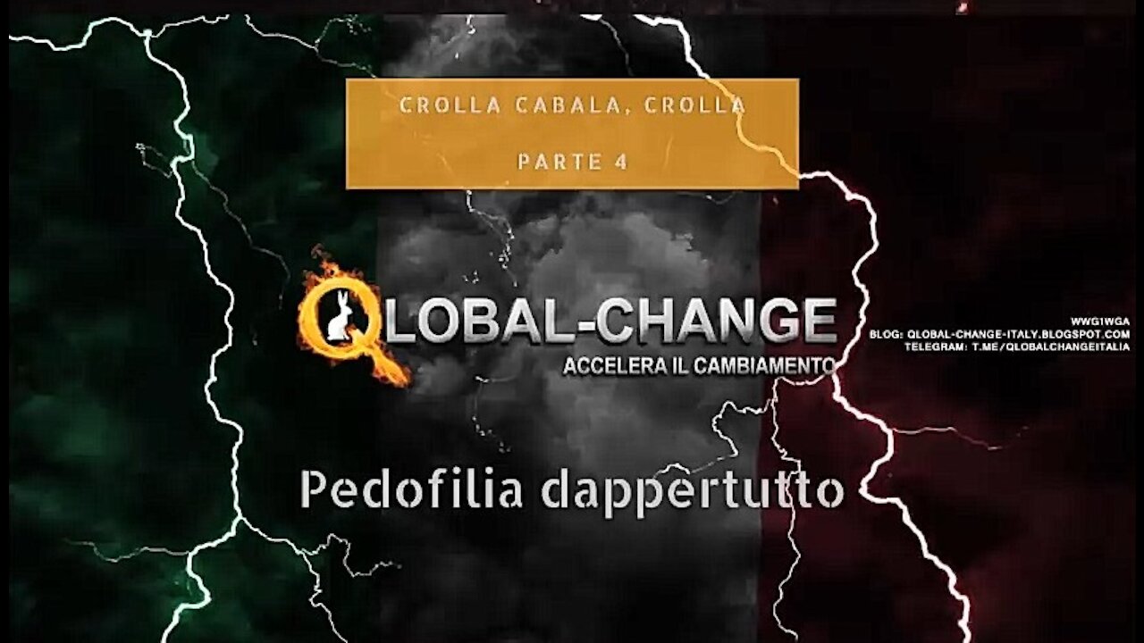 Crolla Cabala Parte 4: Pedofilia Dappertutto