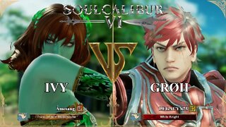 Ivy (Amesang) VS Grøh (LEGACYX75) (SoulCalibur VI — Xbox Series X Ranked)