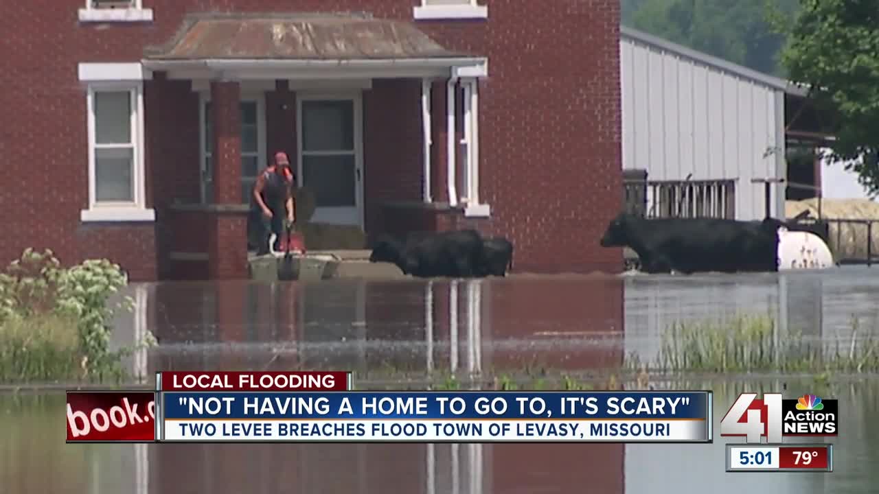 Levasy remains swallowed by floodwater, U.S. 24 shut down