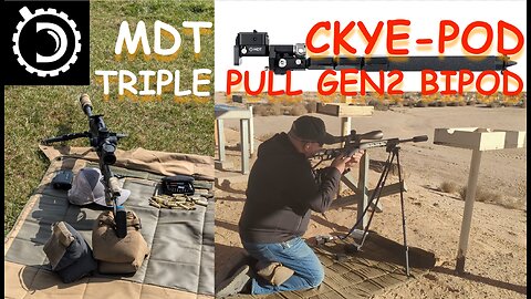 MDT Ckye-Pod Triple Pull Gen2 Bipod